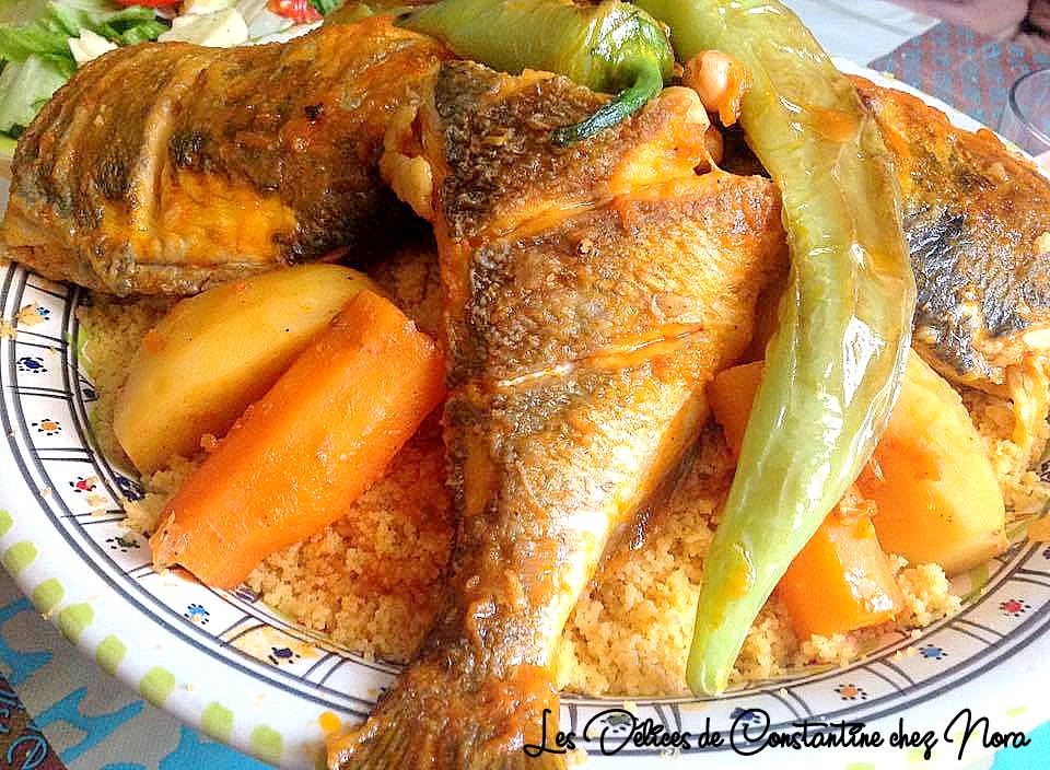 Loup de Mer sur Couscous